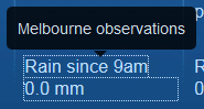 Correct example of KYB_A4i on keyboard focus. A pop-up over the focused link reads "Melbourne observations".